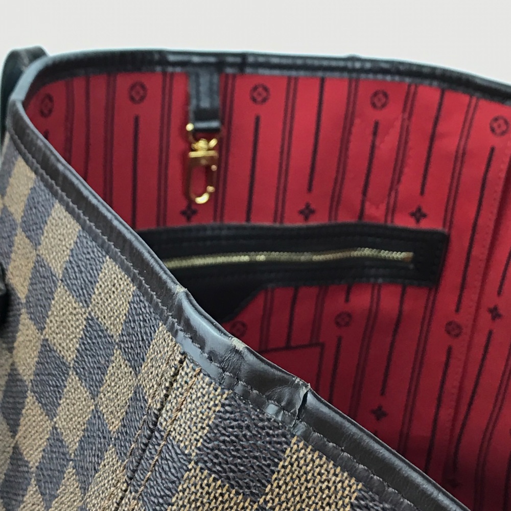 AUTH Louis Vuitton Neverfull GM Damier Ebene - Picture 8 of 8